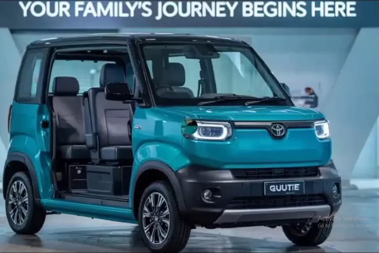 Toyota Bajaj Qute 2025 adalah mobil mini yang merepresentasikan revolusi kendaraan perkotaan dengan konsep ringkas, cerdas, dan sangat hemat bahan bakar. (Tangkapan Layar YouTube Luxury Auto Update)