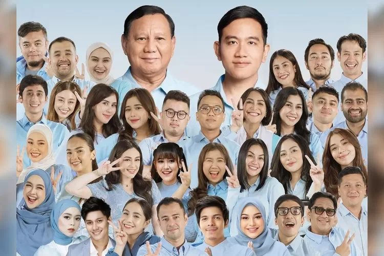 Raffi Ahmad dan Nagita Slavina Pimpin Parade Artis dalam Lagu 'Doa untuk Pemimpin Negeri (Press RIlis)