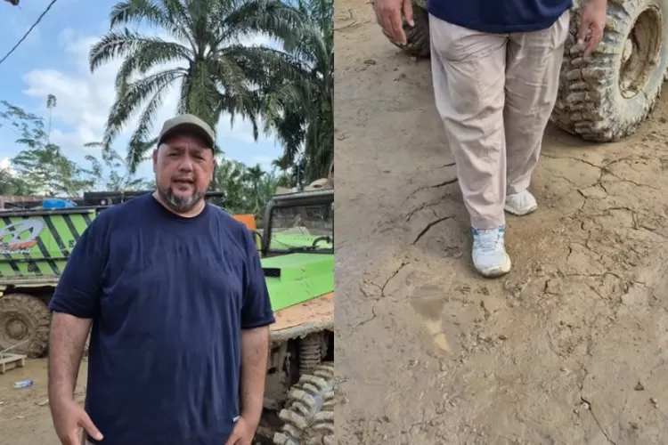 Menyoroti keluhan warga di Aceh Tamiang yang mengungkapkan kontur jalan di wilayahnya yang dinilai seperti agar-agar. (Instagram.com/@windoherwindo)