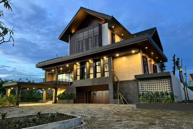 ilustrasi. Rumah dinas menteri di IKN.