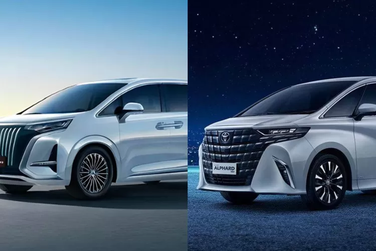Denza D9 vs Toyota Alphard.