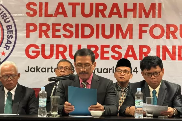Presidium Guru Besar Indonesia Ajakan Bijak Sambut Tantangan Politik Elektoral (PRess RIlis)