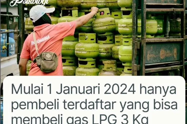 Mulai 1 Januari 2024, Beli Gas LPG 3 Kg Harus Pakai KTP Dan Terdaftar ...