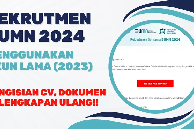 Mau Daftar Rekrutmen Bersama BUMN 2024, Cek Dokumen Persyaratan Yang ...