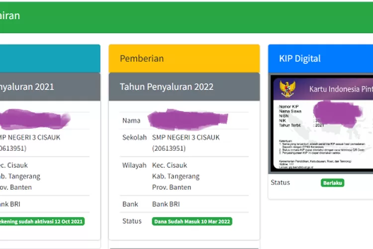 Dana PIP Kemdikbud Sudah Dicairkan Di Bulan April 2024! Ini Rincian ...