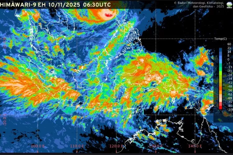 Penjelasan  BMKG tentang prakiraan cuaca potensi sangat lebat (SIAGA)  terutama di 19 Provinsi  pada tanggal 21 hingga 22  November  2025 (bmkg.go.id)