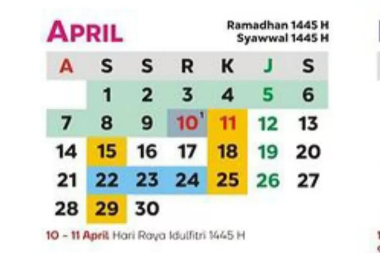 Cuti Bersama 2024 Lengkap Daftar Libur Nasional Terbaru Berdasarkan SKB ...