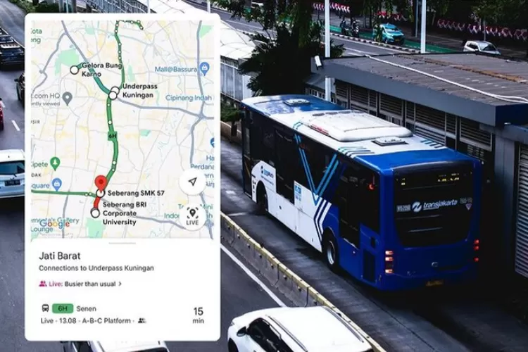 Begini Cara Lacak Bus Transjakarta Secara Real Time Via Google Maps