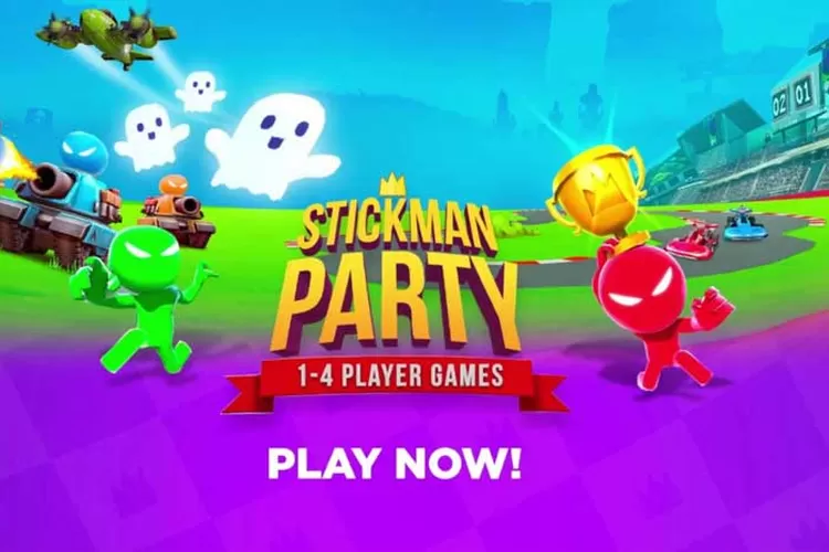 The Stickman Party 1234 Updated 2023 Gameplay Mod APK Mini Games Max Levels  