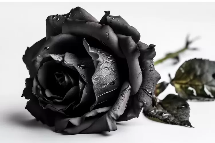 Mawar hitam telah menggugah rasa ingin tahu umat manusia selama berabad-abad, menenun kisah-kisah romansa kelam dan mistik.  (bisnis pekanbaru/freepik)