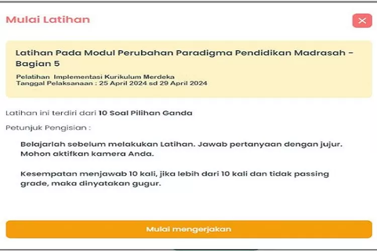 KUNCI Jawaban Modul 4.5 Perubahan Paradigma Pendidikan Madrasah Bagian ...