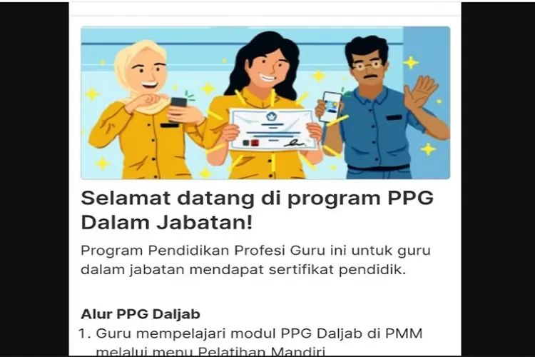 KLIK! 2 Link Cek Panggilan PPG Daljab Di PMM 2024, Segera Login Dan ...