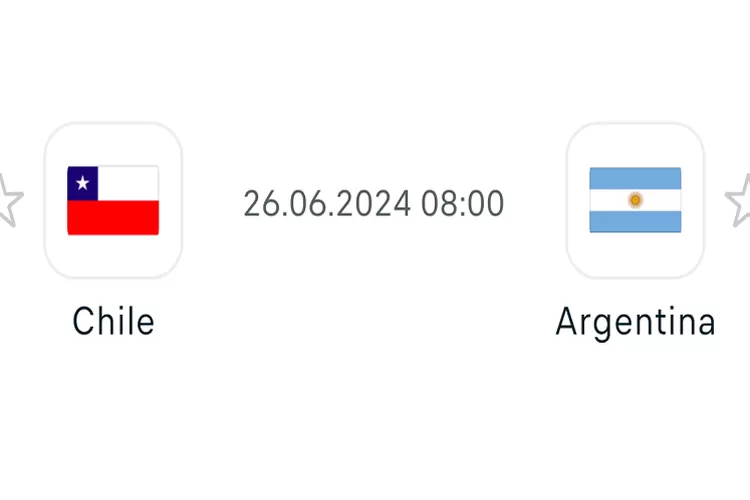 FULL TIME! Chile vs Argentina Hari Ini Copa America Rabu 26 Juni 2024