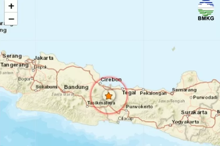 Info Gempa Terkini! Kabupaten Brebes Diguncang 2 Kali Gempa Bumi Sabtu ...