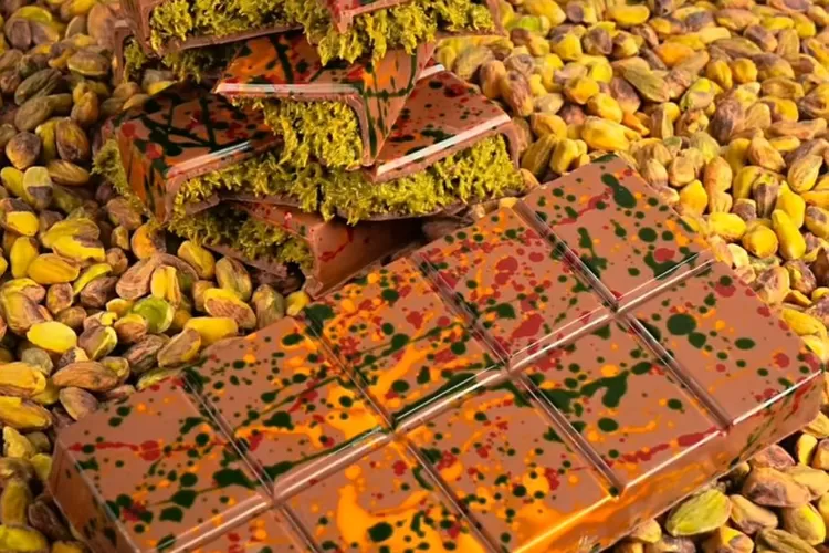 ilustrasi Cokelat Dubai viral (tangkapan layar instagram:/@donbakeshop)