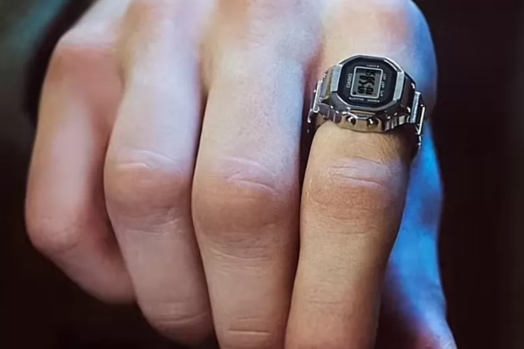 Casio Hadirkan Jam Cincin Miniatur, Kombinasi Inovasi dan Gaya (tangkapan layar tiktok @machtwatch)