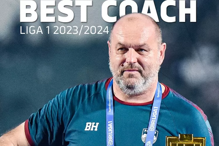 Bojan Hodak siap melakukan laga krusial Persib Bandung vs PSBS Biak (Instagram/persib)