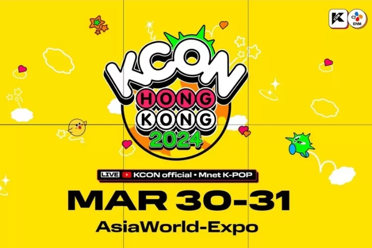 KCON 2024 Hong Kong Hari Ini Umumkan Lineup Artis Pertama yang Akan