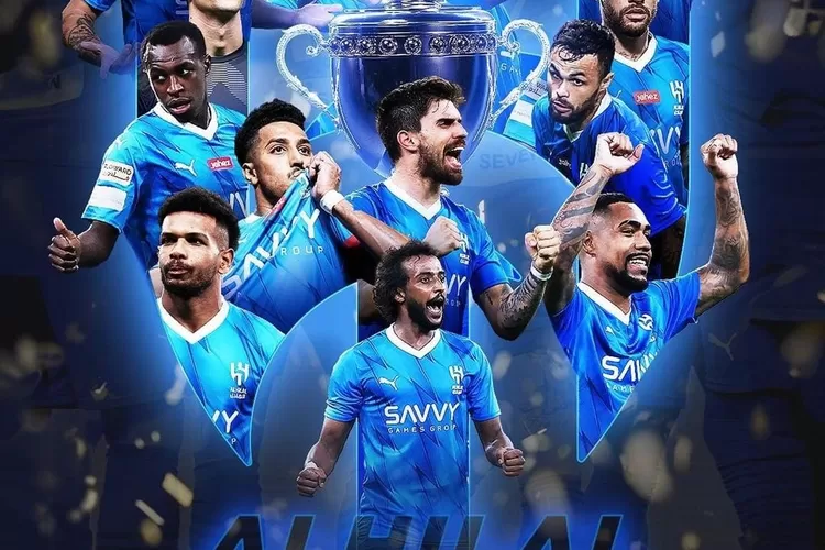 AL Hilal jadi juara di liga saudi (alhilal)