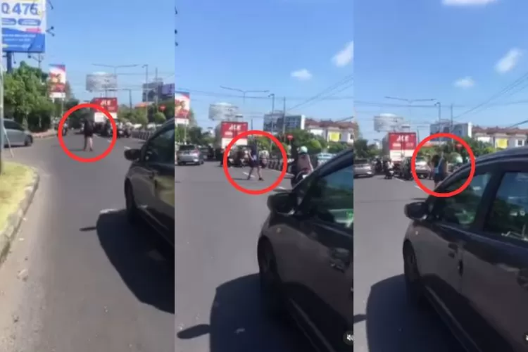 Viral Seorang Bule Pukul Pengendara Motor yang Diduga Seorang Wanita di  Bali, Netizen: Senang-senang, Habis Duitnya, Buat Ulah, Deportasi - Radar  Update