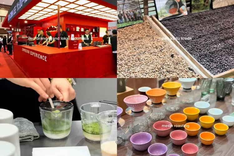 World of Coffee Asia, surganya pecinta kopi yang buka di JICC. (Foto: TikTok)