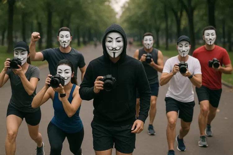 Menyoroti fenomena maraknya fotografer yang ambil gambar orang-orang yang sedang berolahraga di fasilitas umum (X.com/petanirebahan)