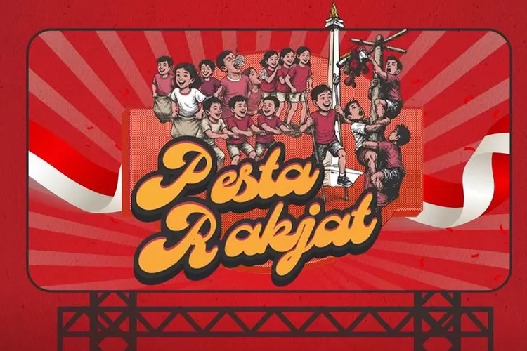 Pemerintah bakal menggelar Pesta Rakyat memperingati HUT RI ke-80 di Monas Jakarta. (Instagran Kementerian Pariwisata)