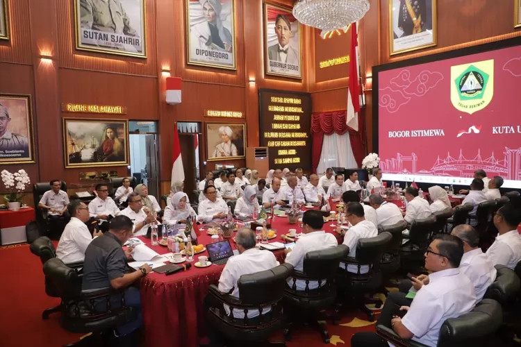 Bupati Bogor Rudy Susmanto Dorong Penataan Kelembagaan dan Optimalisasi Anggaran 2026. (Diskominfo)