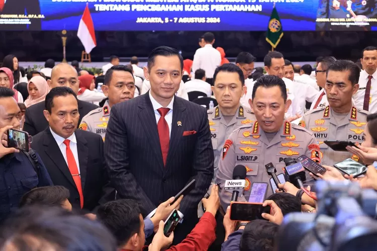 AHY atasi masalah tanah IKN tanpa merugikan warga, pastikan pembangunan lancar dan adil dengan pendekatan terbaik! (dok Humas Polri / HukamaNews.com)