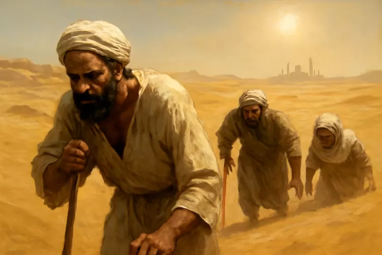 Ilustrasi calon jemaah haji ilegal yang berniat masuk Mekkah namun bernasib kurang beruntung.(Suara Merdeka Jatim)