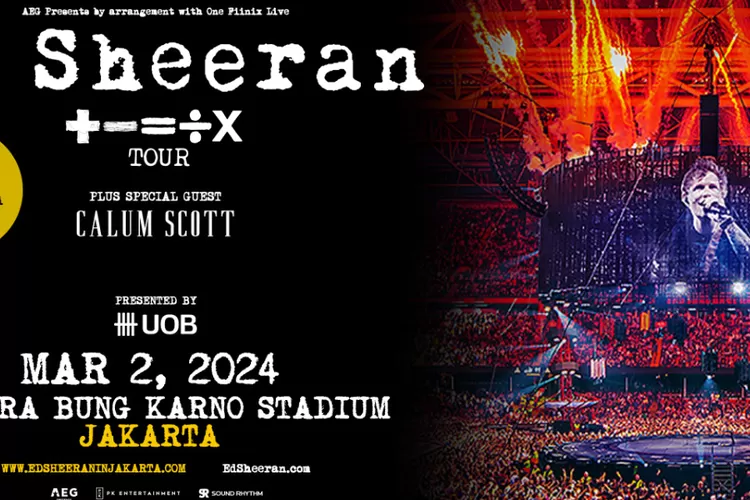 Ini Perkiraan Setlist Konser Ed Sheeran 2024 Nanti di Jakarta