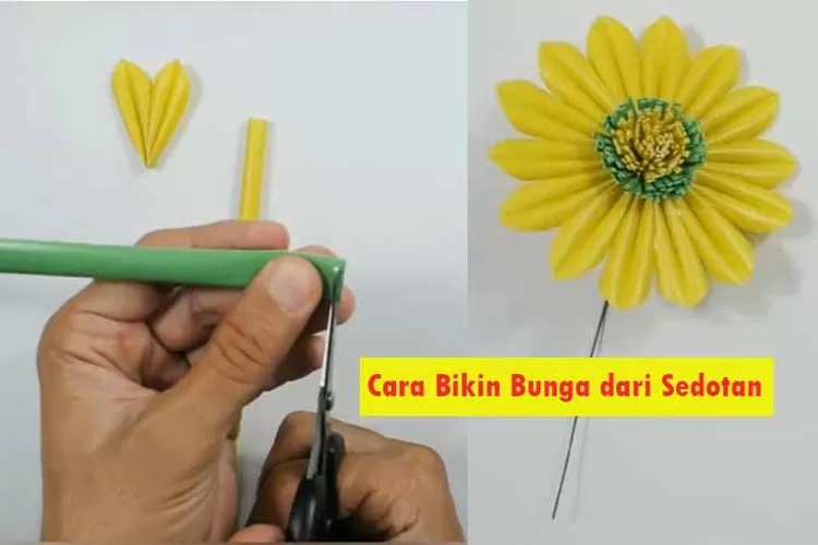 Cara Bikin Bunga Dari Sedotan Membuat Yang Mudah Dan Simpel Aspirasiku 5925