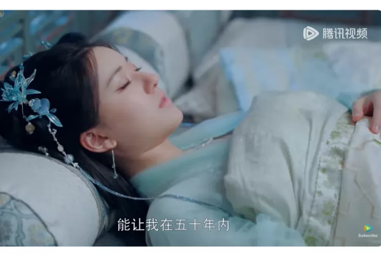 Drama China The Last Immortal episode 20 di mana A Yin melakukan sesuatu untuk mendapatkan energi abadi Feng Yin. (Tangkap Layar YouTube/Tencent Video)