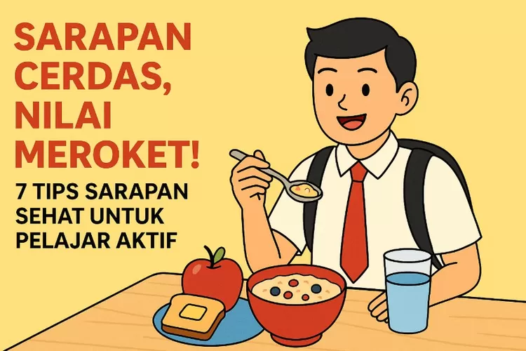 7 Tips Sarapan Sehat untuk Pelajar Aktif, Tak Hanya Bikin Cerdas dan Semangat Tapi Ada Rahasia dibaliknya... (Aspirasiku)