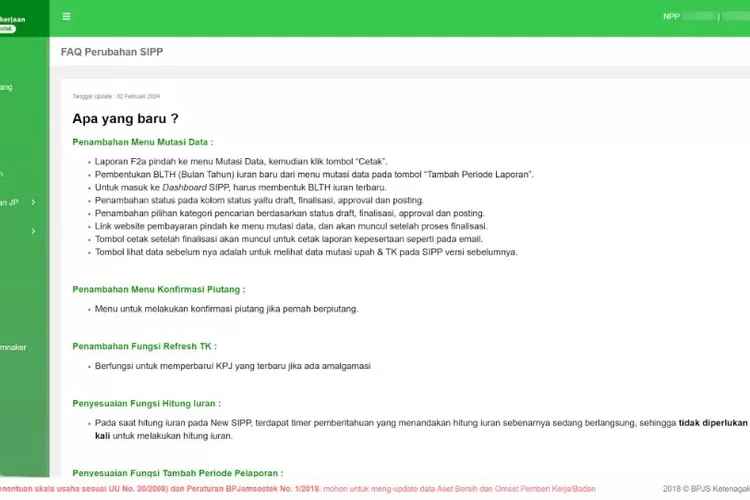 Daftar dan Kelola Data BPJS Ketenagakerjaan Kini Lebih Mudah Lewat SIPP Online (sipp.bpjsketenagakerjaan.go.id)