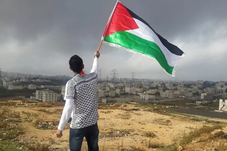 Ilustrasi Bendera Palestina. ((Unsplash.com/Ahmed Abu Hameeda))