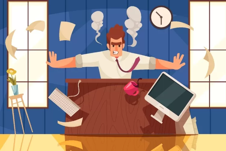 Ilustrasi keresahan Generasi Z saat memasuki dunia kerja. (Freepik.com)