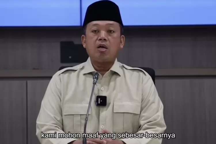 Permohonan maaf Nusron Wahid dalam klarifikasi resmi di Instagram Kementerian ATR/BPN (11/8/2025). (Instagram @kementrian.atrbpn)