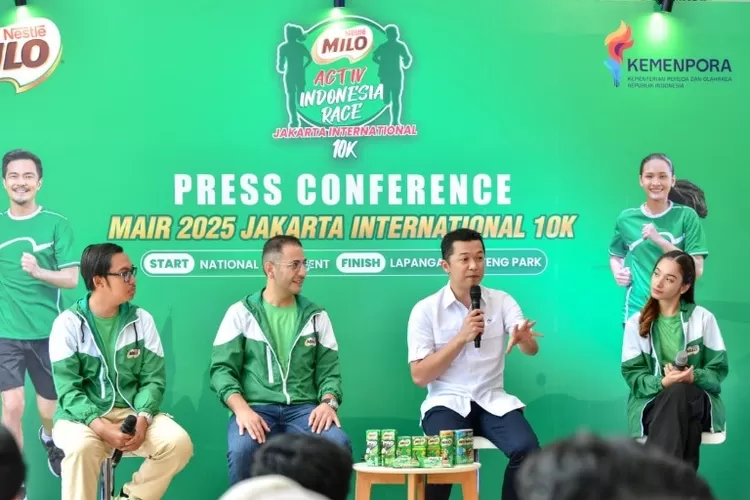 Wamenpora Taufik Hidayat mengapresiasi konsistensi Nestl&eacute; Indonesia dalam menghadirkan inisiatif olahraga bagi masyarakat. (kemenpora.go.id)