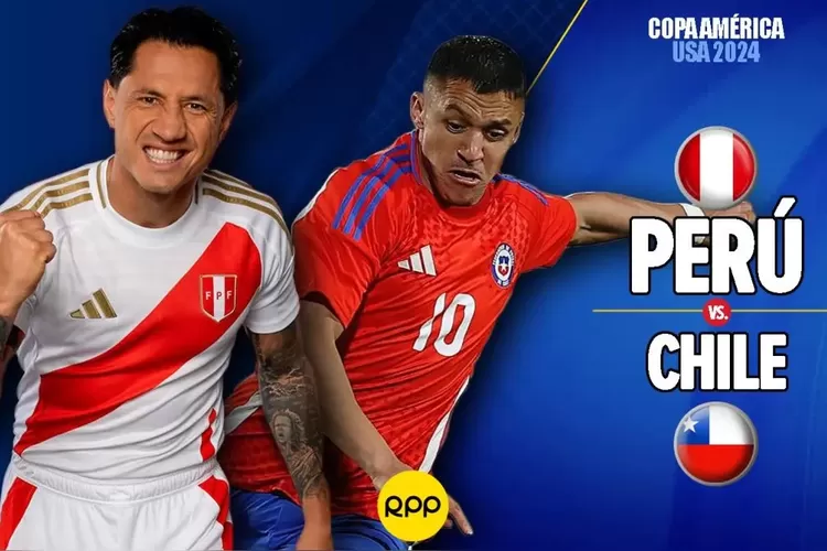 Ilustrasi Peru vs Chile (RPP)