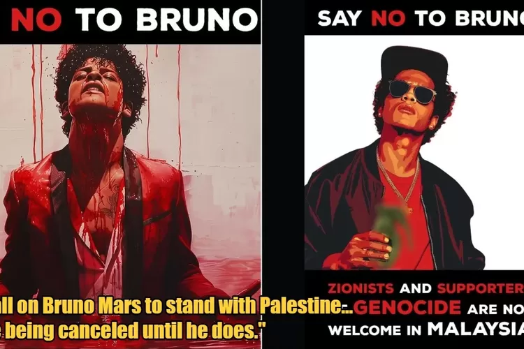 Imbas Dukung Israel, Konser Bruno Mars Diboikot di Malaysia - Haluan Riau