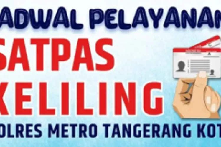 Ini Jadwal Layanan Dan Lokasi Sim Keliling Kota Tangerang Selasa