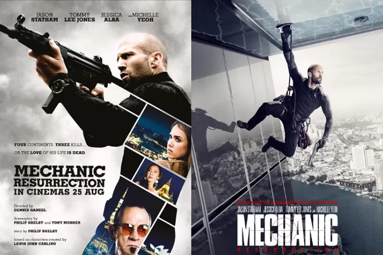 Sinopsis film Mechanic Resurrection, tayang di bioskop Trans TV. (imdb.com)