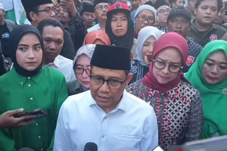 Kunjungan Cak Imin ke Ponpes Al Khoziny Sidoarjo, Jawa Timur. (Net)