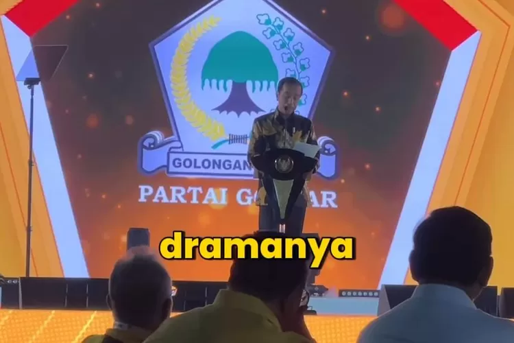 Presiden Jokowi (Sumber foto instagram @golkar.indonesia)