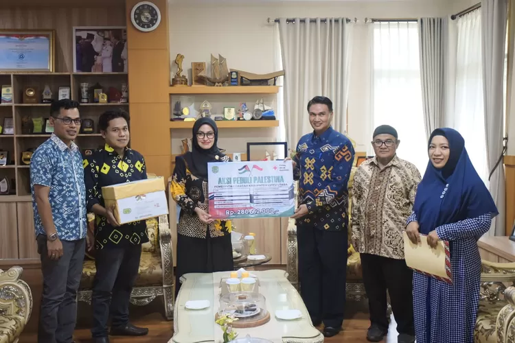 ASN Pemda Luwu Utara kumpulkan donasi untuk Palestina. (Dok Pribadi)