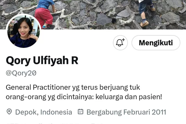 Dokter qory hilang (tangkapan layar)