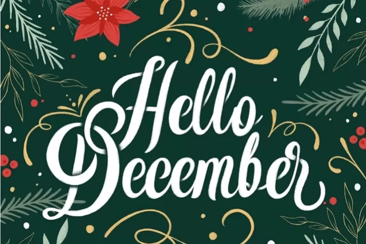 Desember adalah bulan penutup tahun. Berbagai doa bisa dipajatkan pada desember. (freepick)