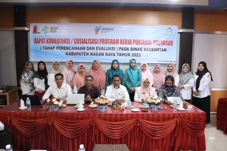 Dinkes Nagan Raya Gelar Rapat Pokjanal Posyandu  (dokpri)