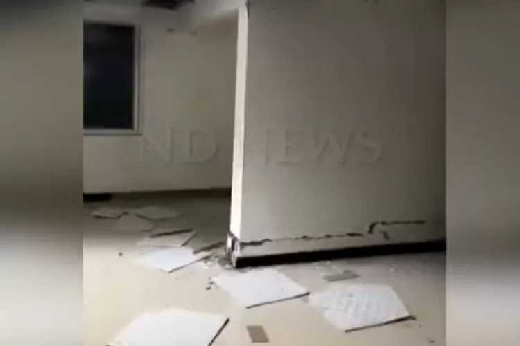 Gempa di China 5.9 skala Richter  (Tangkapan Layar)